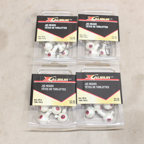 NEW 3/8oz Jig Heads x32 #10205854