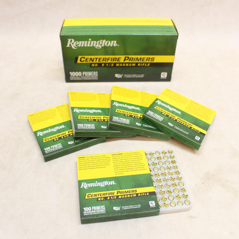 NEW Primers Magnum Rifle x 1000 #04135013
