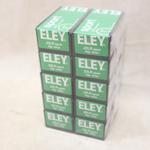 NEW Ammo Sport 22LR x 500 #07085010