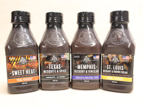 NEW BBQ Sauces x 4 #05225010