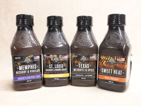 NEW BBQ Sauces x 4 #05225011