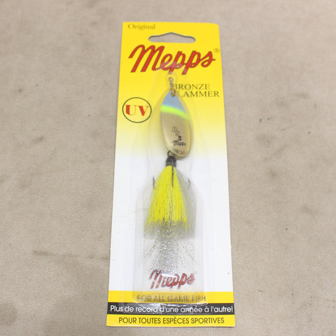 NEW Bronze Slammer "Gold/Sexy Shad" No.5 Spinner #10225006