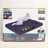 NEW Air Mattress w/ Manual Pump & Two Pillows #08276a89