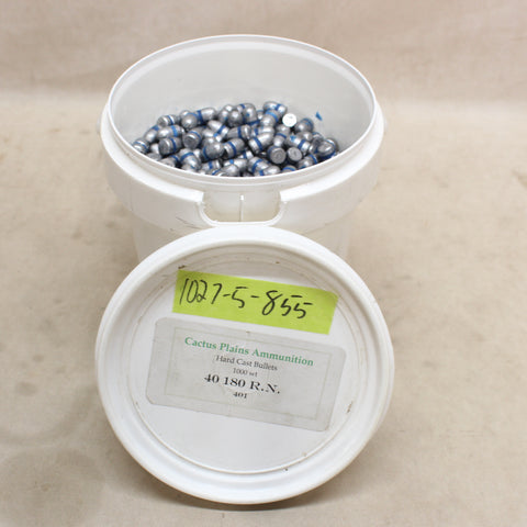 Bullets 40 Cal 180Gr RN x1000 #10275855