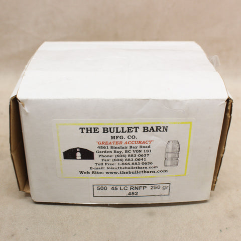 Bullets 45 Cal 250gr RNFP x500 #10275888