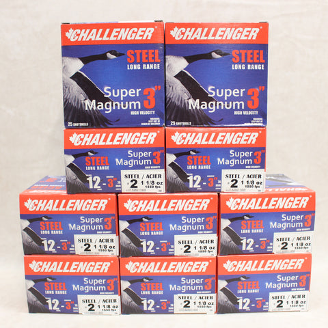 NEW Ammo 12Ga No.2 Steel x 250 #04085009