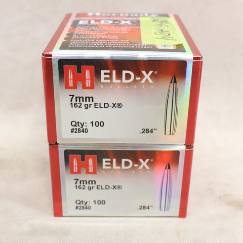 NEW Bullets 7mm 162gr ELD-X x200 #10295ab4