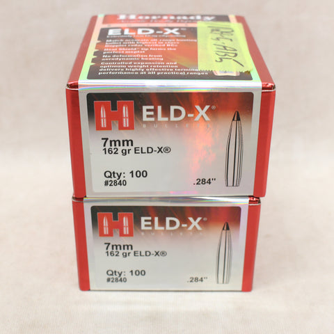 NEW Bullets 7mm 162gr ELD-X x200 #10295ab5