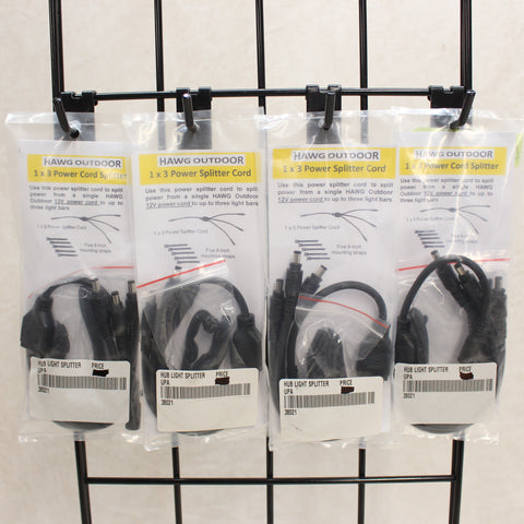 NEW Ice House Light Splitter Cord x4 #04075924