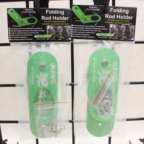 NEW Folding Rod Holder x2 #04075931