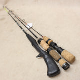 Fenwick, Frabill, and Daiwa Ice Rods w/ Tip-Up & Rod Case #04206803