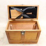 *Unused* Wooden Gun Cleaning Stand w/ Rod & More #09076819