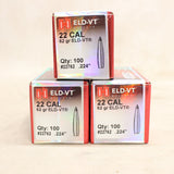 Bullets 22 Cal 62gr ELD-VT x300 #07066866