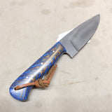 NEW 4.75" Forged Drop Point Knife w/ Sheath #03026805