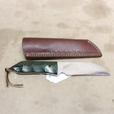NEW  5.75" Forged Sheepsfoot Knife w/ Sheath #09096829