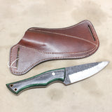 NEW 4.25" Forged Drop Point Knife w/ Sheath #09096830
