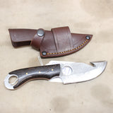 NEW 3.5" Damascus Skinner w/ Sheath #09096831