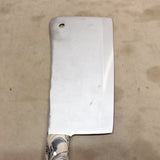 NEW 8" Forged Cleaver w/ Sheath #07076821