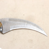 NEW 6" Damascus Karambit w/ Sheath #07076835
