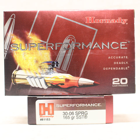 NEW Ammo 30-06 Sprg SST x 40 #04135019