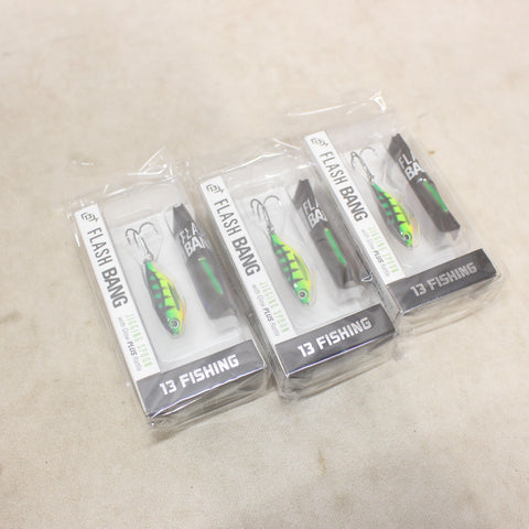 NEW Fire Tiger Flash Bang Jigging Rattle Spoon x3 #09225839