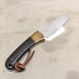 NEW 4-3/8" Forged Drop Point Knife w/ Sheath #07166802