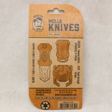 NEW Webbing Strap Molle-Style Knife 2-PK #09096a94