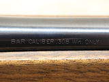 Unfired BAR Mk3 308 Win w/ Red Dot #07206019