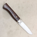 NEW 5" Forged Straight Back Knife w/ Sheath #03096866