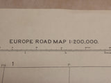 1941 Caen-Rouen GSGS Road Map #07206827