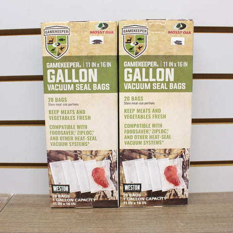 NEW GameKeeper Vacuum Seal Bags x40 #02125a97