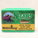 Bullets 22 Cal HPBT x100 #04225813