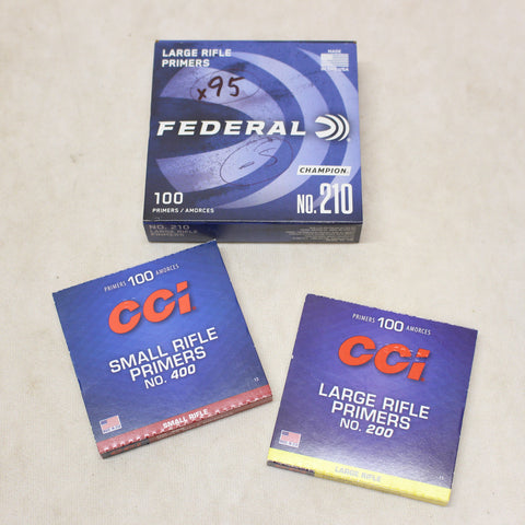 Primers Large & Small Rifle x295 #04225819