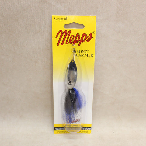 NEW Bronze Slammer "Silver/Black/Blue" No.5 Spinner #09295016