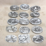 Sask Wildlife Federation Belt Buckles x15 #07226801