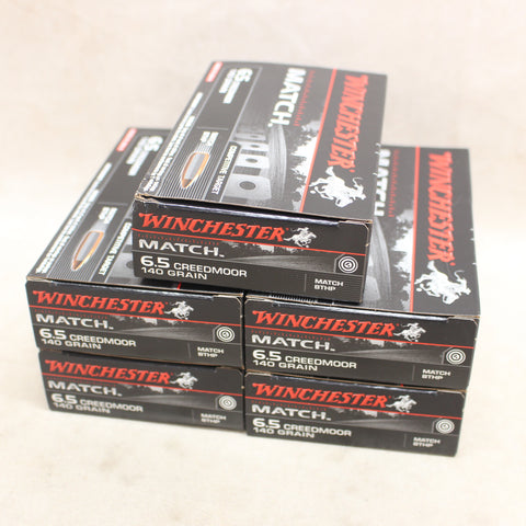 NEW Ammo 6.5 Creedmoor 140gr HPBT Match x100 #10015a3e