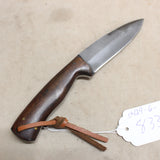 NEW 4.25" Forged Drop Point Knife w/ Sheath #04296833