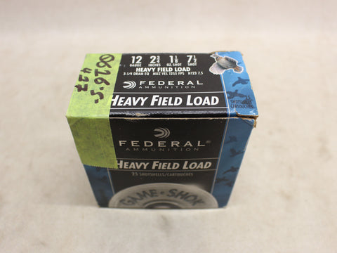 Ammo 12ga Field Load x25 #06165417