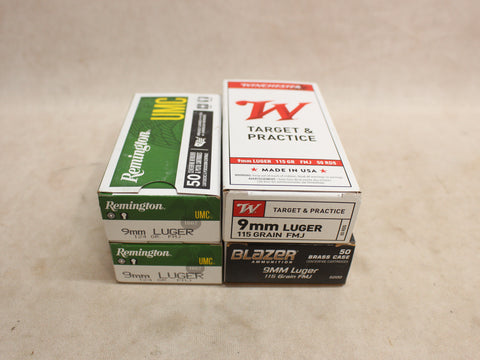 Ammo 9x19mm x200 #06165432