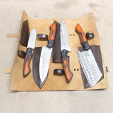 New Chef's Damascus 4-Knife Set #04306001