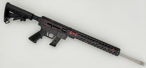 distressed red carbine 