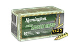 green box of ammunition with cartridge