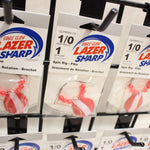 NEW Red/White Pike Spin Rigs x 12 #03115046