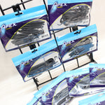 NEW Ribbon Tail Worms - Black Gold Flake x 10 Packs #03115052