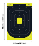 EZ Aim Non-Adhesive Silhouette Target 8-Pack