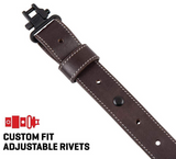 Heritage Dark Leather Rifle Sling