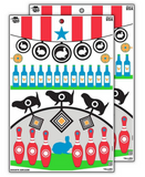 EZ Aim Fun "Get the Game On" Paper Targets Variety 8-Pack