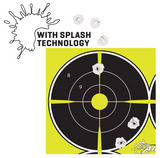 EZ Aim Non-Adhesive 6" Bullseye Splash Targets