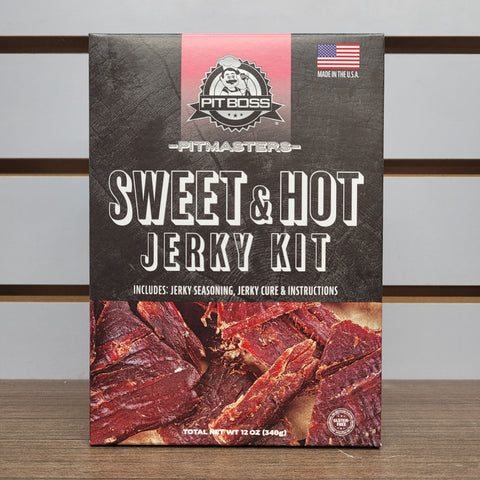 NEW PitMasters Sweet & Hot Jerky Kit #05284029
