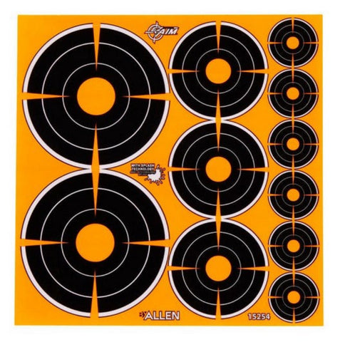 adhesive bullseye target variety